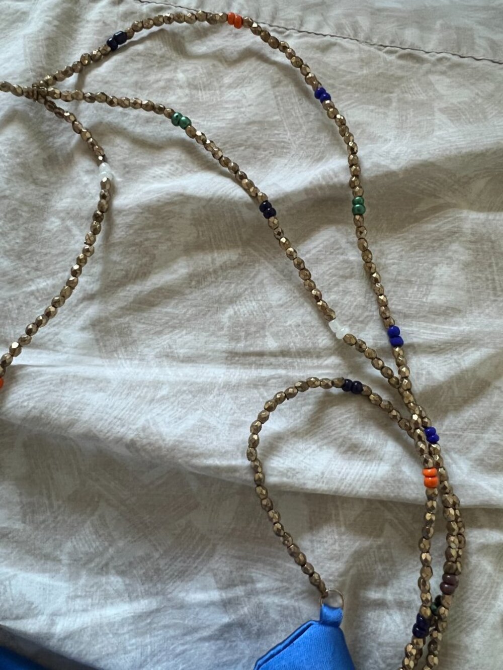 House of Harlow 1960 Rita blue beaded dress size medium backless - Picture 9 of 12